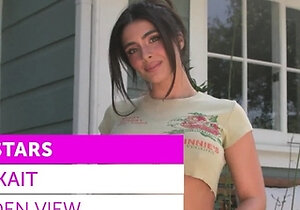 Big boobed Latina Tru Kait posing naked