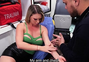 Emily Thorne Fucks Doctor In Ambulance