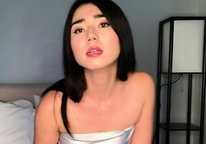 Close up teen foot worship