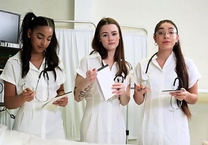 The babes suck his dick