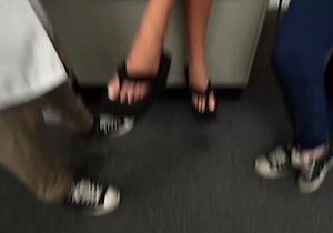 Nurse and Doctor Cream pies Latina Queenie Sateen