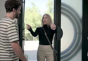 Stepmom saw stepson and his girl shooting porn