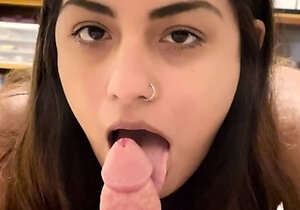 Hot amateur teen blowjob and facial HD video