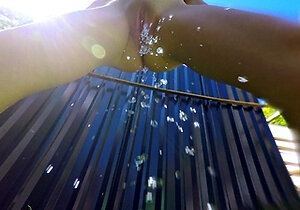 Real amateur teen plays with toys as she masturbates