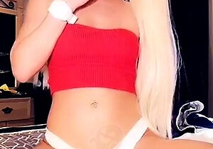 Close up Of Teen Masturbating