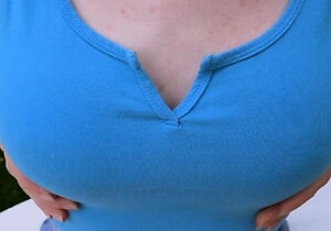 PornMegaLoad - Hazel Moore Busty Brunette Teen Masturba