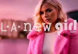 Amateur brunette Michelle with small tit