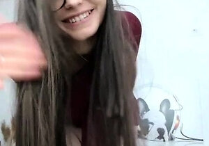 Teen Cute Italian Brunette Solo At