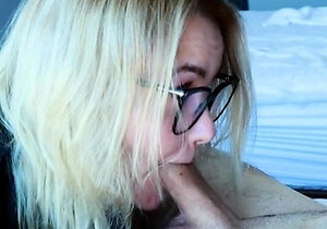 Blonde Teen Loves Sucking Big Cock For A Messy Facial