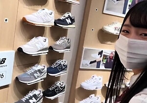 Horny japanese teen satomi stuffs herself with toy