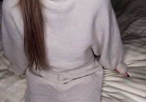 She gets fucked by a girl in boots! Blonde hair and boots