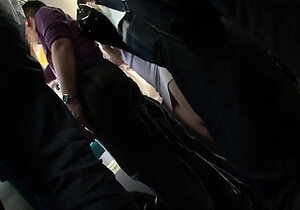 Really wild outdoor Japanese teen blowjob