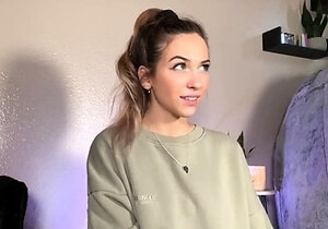 Rare nylon feet tease with sweet teen joi