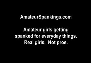 Amateur big ass brunette teen with