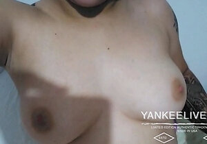 Creamy Delight: Titillating Fun with a Tattooed Teen