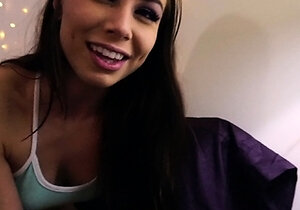 Amateur Webcam Teen Flashes Masturbates