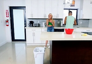 Chloe Temple dominated her stepbrother