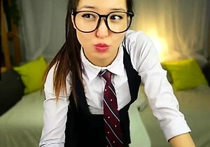 Cute blonde amateur webcam teen masturbating