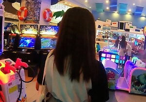 Young Thai MILF girlfriend jerks cock