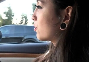 Amateur Teen Blowjob Under the Cover