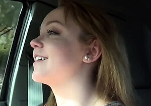 Cutie with perfect boobs deepthroating Teen Casting