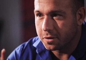 Teen blowjob for her boyfriend from horny brunette