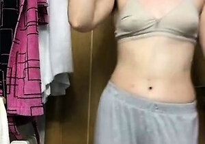 Blond amateur teen with a hairy cunt loving cock