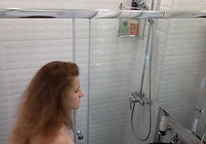 Stepdaughter fingers her tight slit (hidden cam)