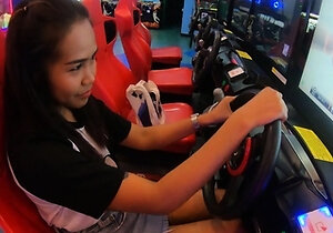 Young Thai MILF girlfriend jerks cock