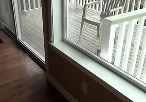 Blonde amateur teen with sexy body toying on cam