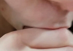 Kinky Teen Gives a Sensual Blowjob - POV Amateur Video