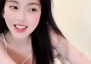 Asian Sweet Teen black sock masturbation