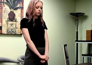 Busty blonde teen Britney Young rides on a huge black cock