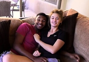 Kylo Reeds &amp; Piper Madison #teen #hardcore #black