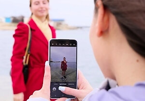 [ClubSweethearts] - Sumiko and Lana get horny on the beach