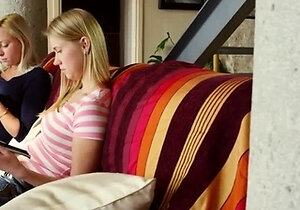 Horny lesbian teens fingering and licking