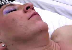 Hot amateur Milf sucks and fucks a young cock