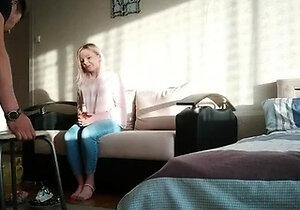 Blonde Teen GF Cam Fuck