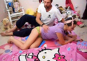 Amateur teen Blowjob with hardcore drilling