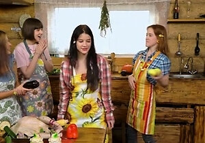 Fetish brunette lesbian licks and fingers sweet pussy