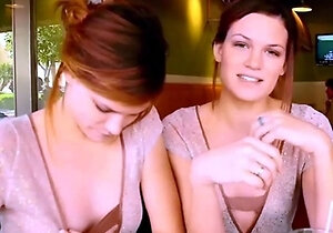 Twin sisters always orgasm together