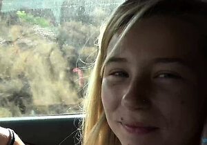 Curly Blonde Teen Records Solo Dildo Masturbation More at