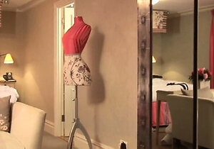 Blond and brunette lesbians licking pussy