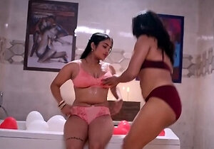 Amateur group sex with teen brunettes