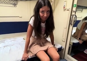 Picked up a beauty at the train station and fucked her on