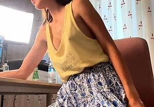 Awesome Teen With Big Boobs Dildo Masturbation