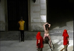 Russian blond teen pokes her own holes