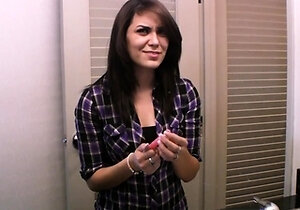 Amateur Teen Fingering Her Tight Pussy